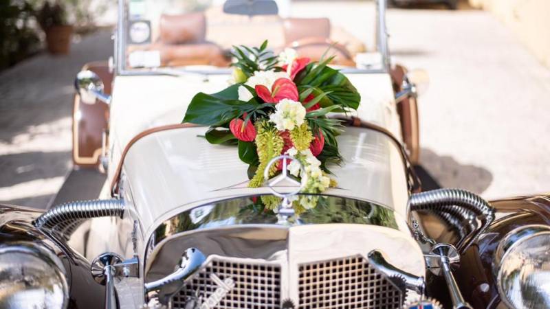 voiture de collection pour mariage à cannes